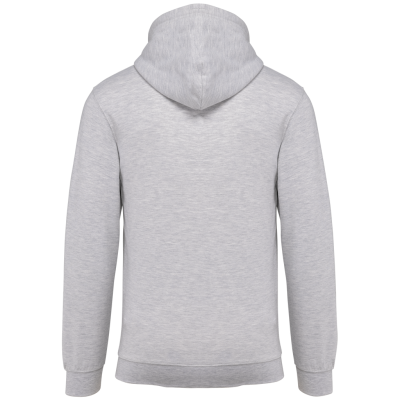 Full zip hooded sweatshirt